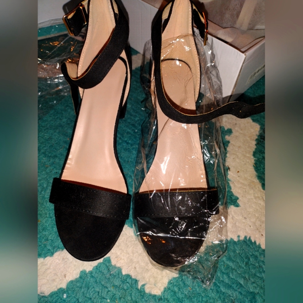 Black heels